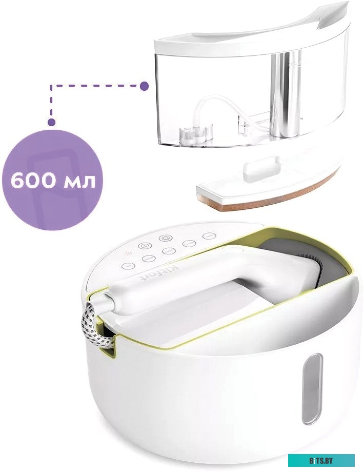 КТ-9136-2 Пароочиститель KitFort КТ-9136-2,  черный/оранжевый