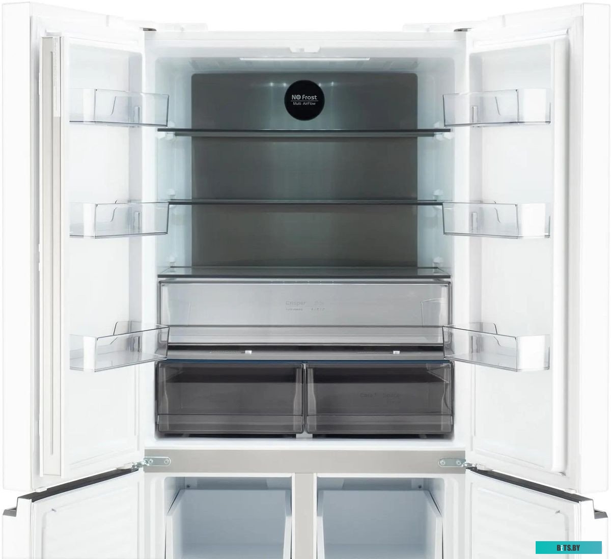 CM4542F Холодильник Hyundai CM4542F 3-хкамерн. белое стекло