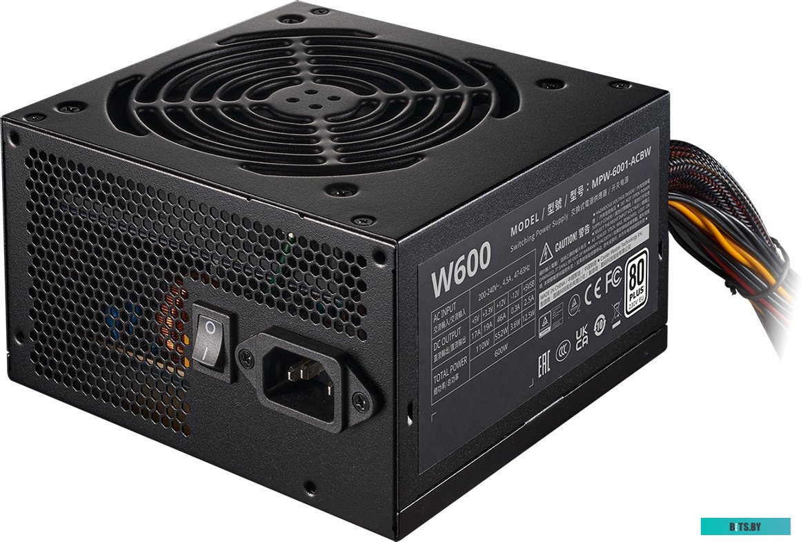 Блок питания Cooler Master Elite NEX W600 MPW-6001-ACBW-B