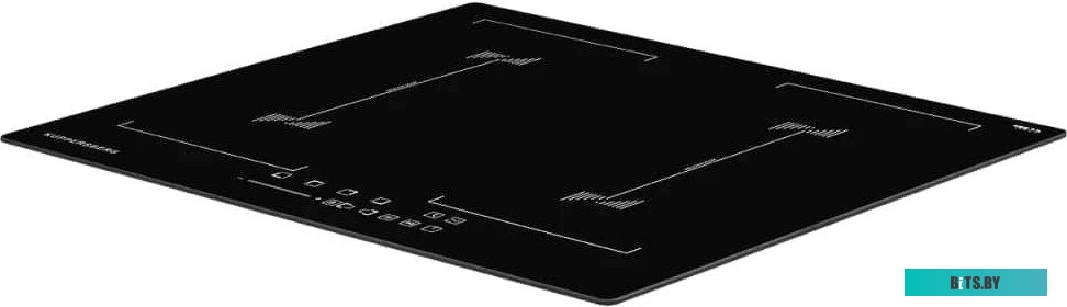ICS 627 Встраиваемые индукционные панели Kuppersberg/ Индукционная варочная панель, 60 см, 4 конфорки, 9 уровней мощностей, управление: сенсорное/слай