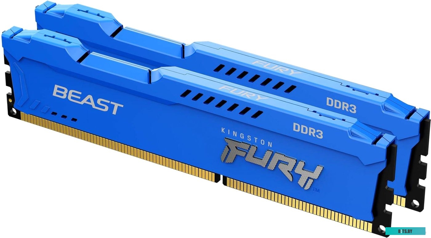 Модуль памяти Kingston FURY Beast 2x4GB DDR3 PC3-12800 KF316C10BK2/8