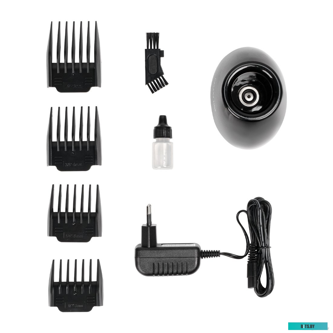 ГЛ4157Л Машинка для стрижки Galaxy Line GL 4157 красный 4Вт (насадок в компл:2шт)