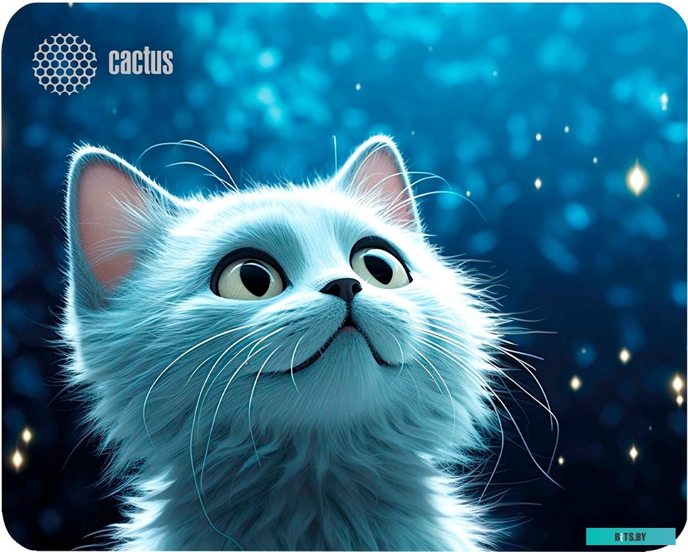 Коврик для мыши Cactus White Cat CS-MP-P06XS