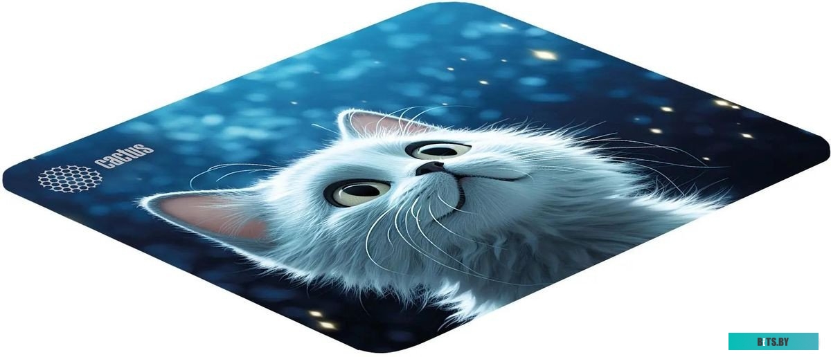 Коврик для мыши Cactus White Cat CS-MP-P06XS