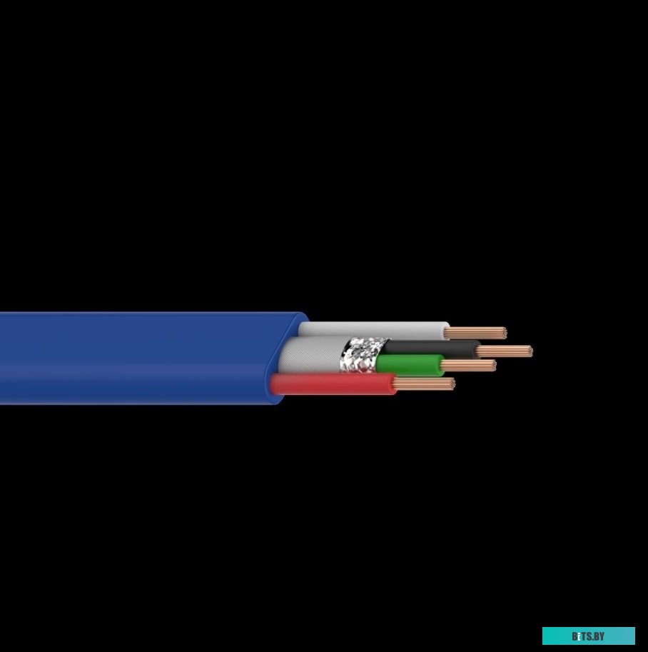 Кабель HAMA micro USB (m) -  USB (m),  1м,  плоский,  синий 00187226