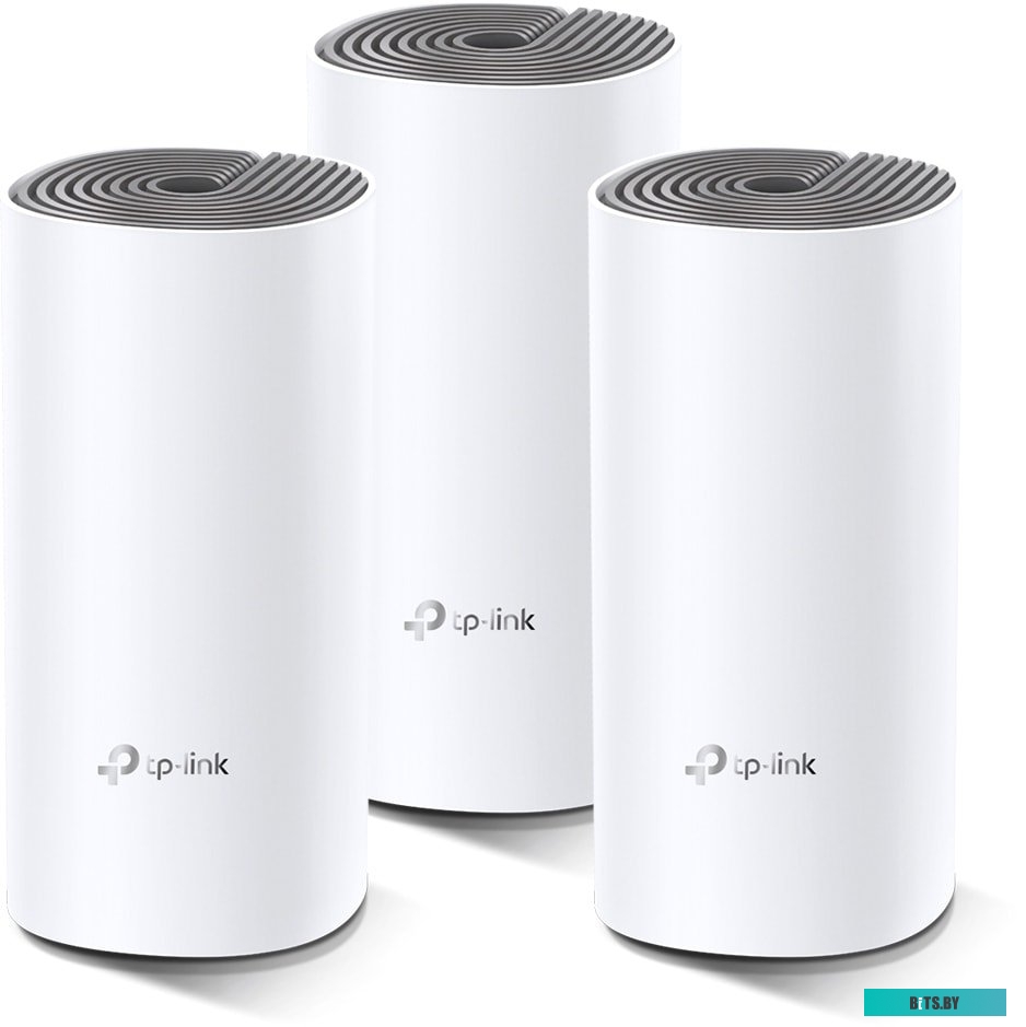 Wi-Fi роутер TP-Link Deco E4 (3 шт.)