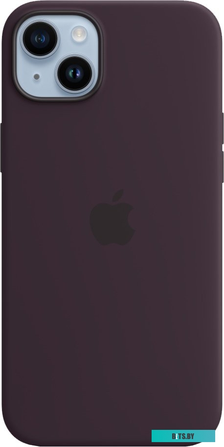 MPT93FE/A Чехол (клип-кейс) Apple для Apple iPhone 14 Plus Silicone Case with MagSafe баклажановый (MPT93FE/A)