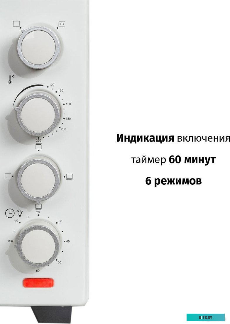 MTS-4002 Электропечь Supra MTS-4002 1600Вт белый