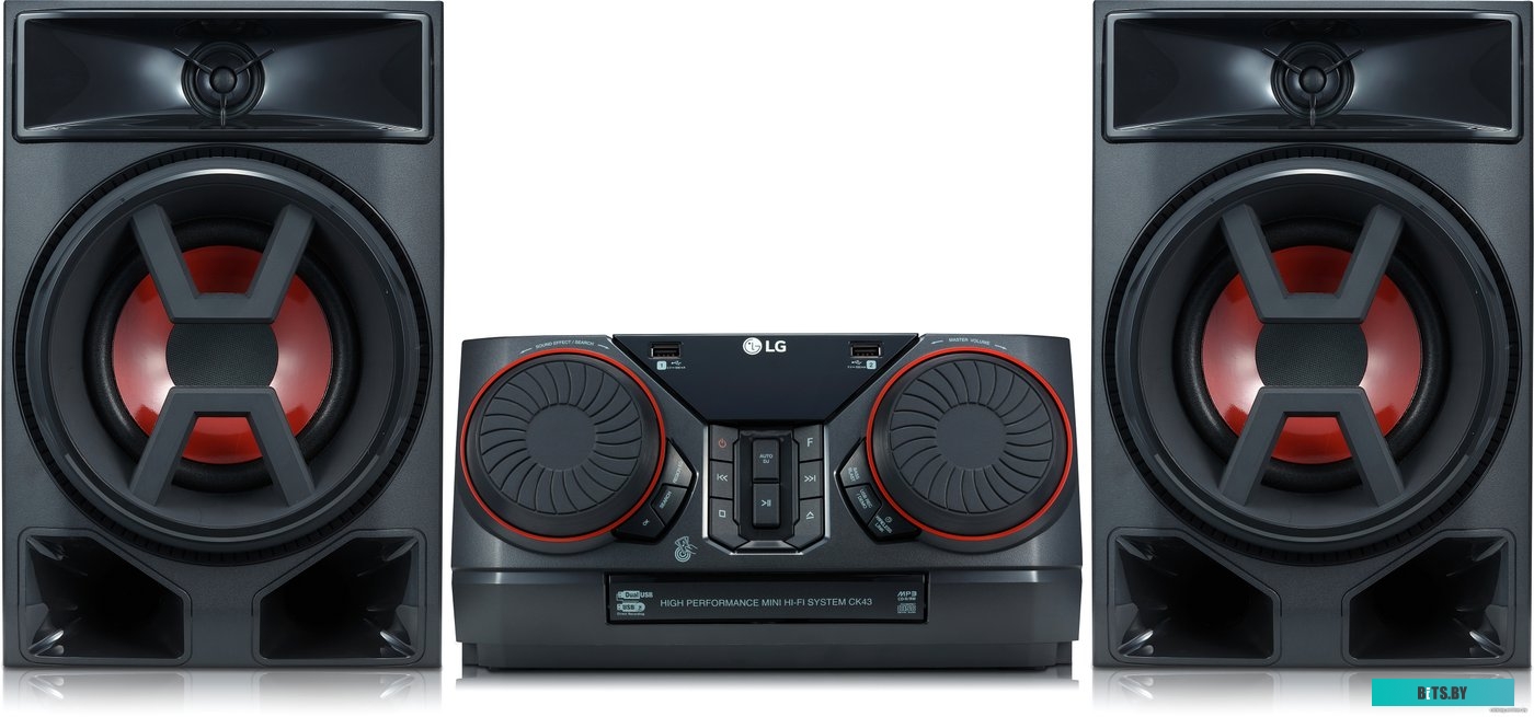 Музыкальный центр LG X-Boom CK43 (с колонками CKS43F)