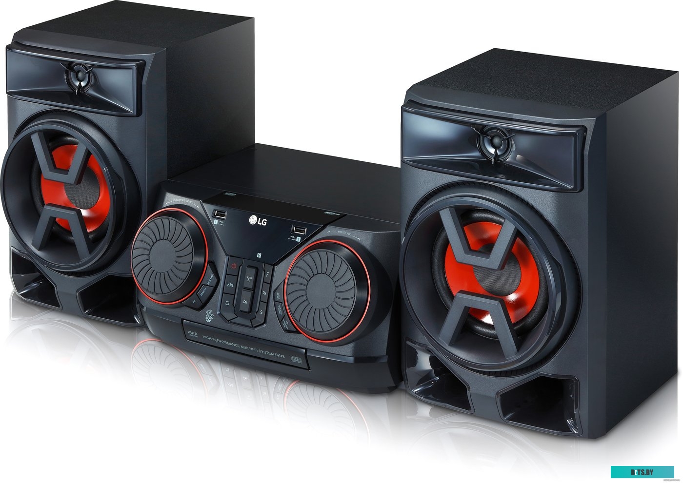Музыкальный центр LG X-Boom CK43 (с колонками CKS43F)