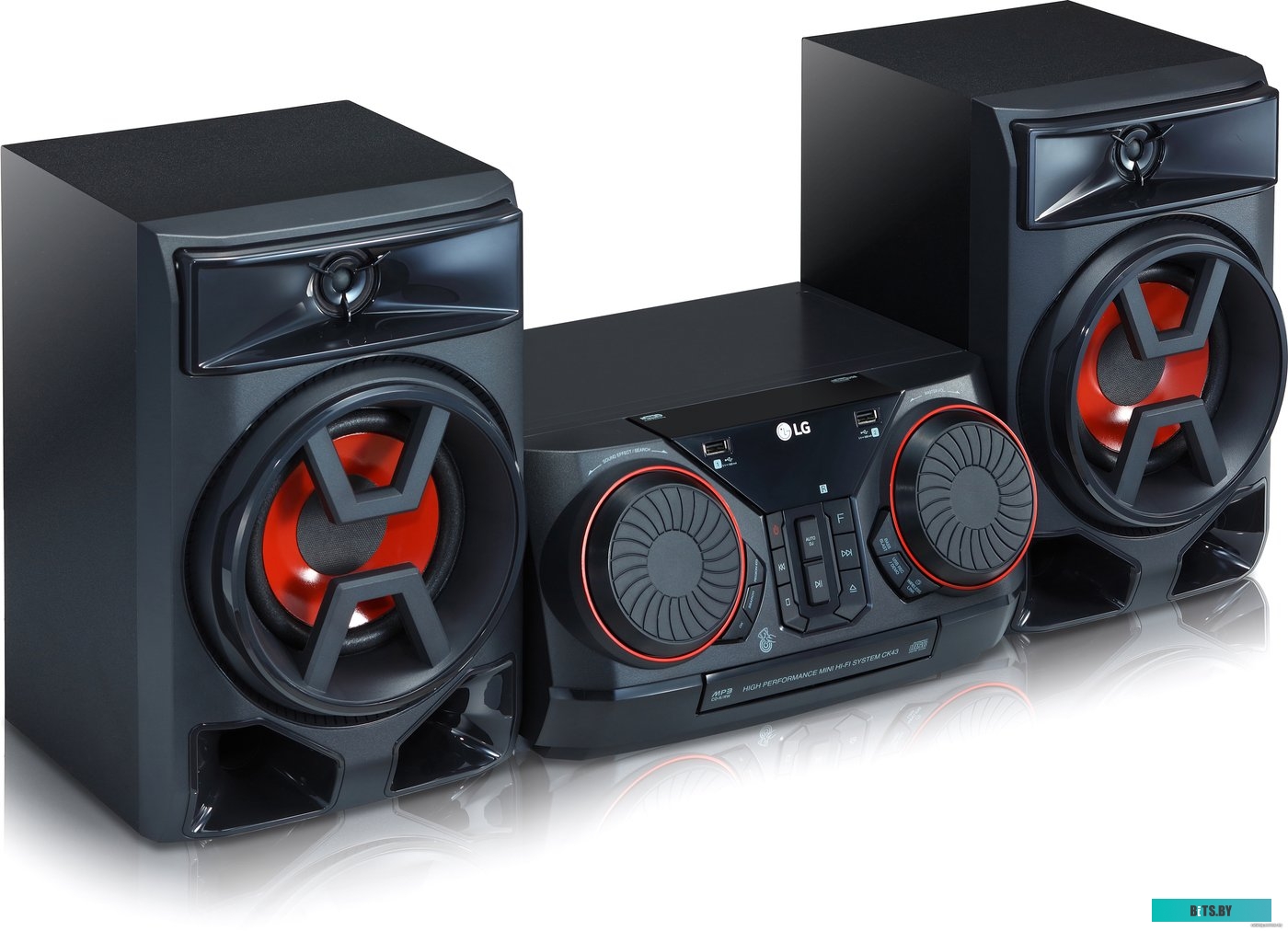 Музыкальный центр LG X-Boom CK43 (с колонками CKS43F)