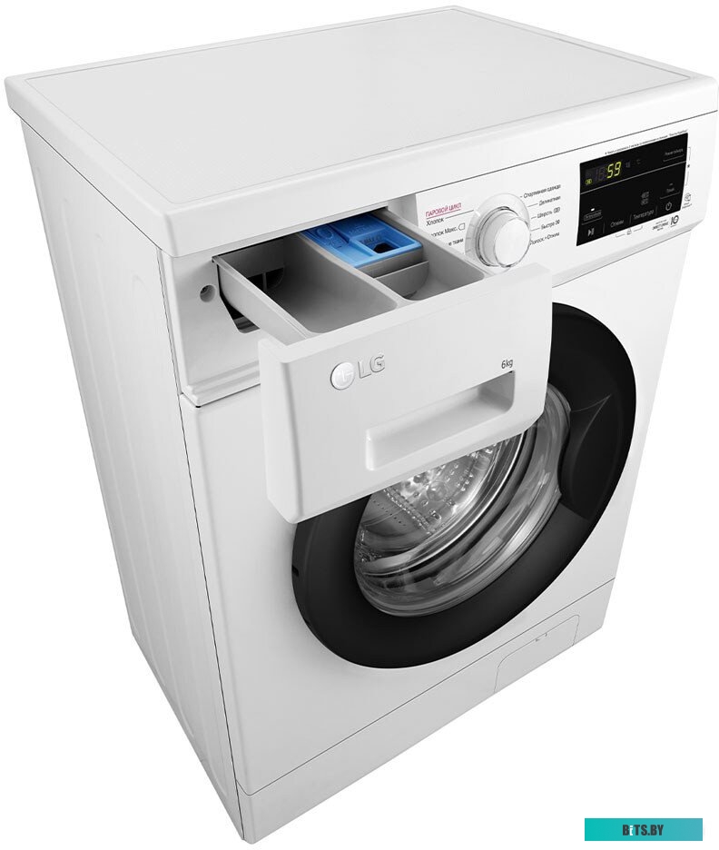 F2J3NS8W Стиральная машина LG F2J3NS8W класс: A загр.фронтальная макс.:6кг белый