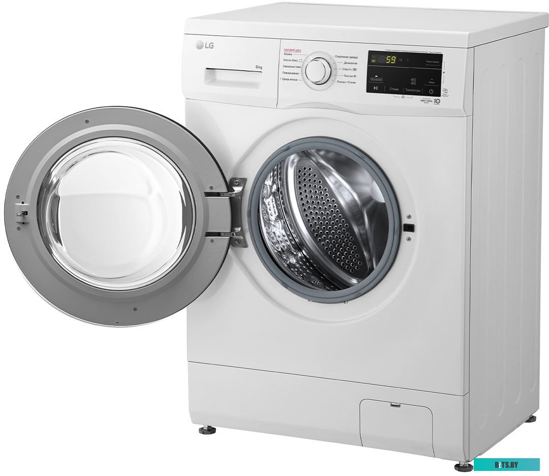 F2J3NS8W Стиральная машина LG F2J3NS8W класс: A загр.фронтальная макс.:6кг белый