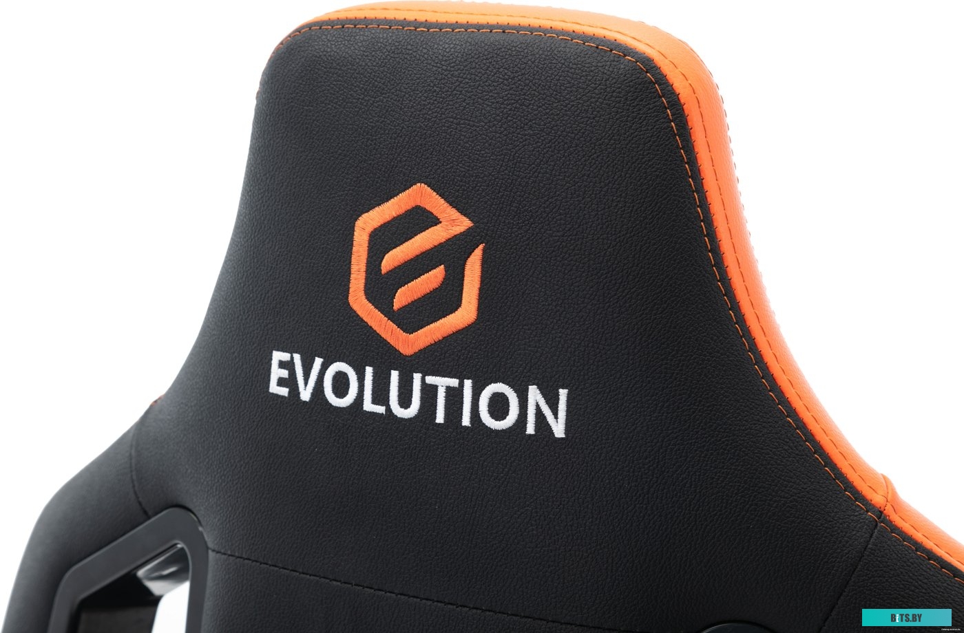 Офисное кресло Evolution Omega (черный/оранжевый)