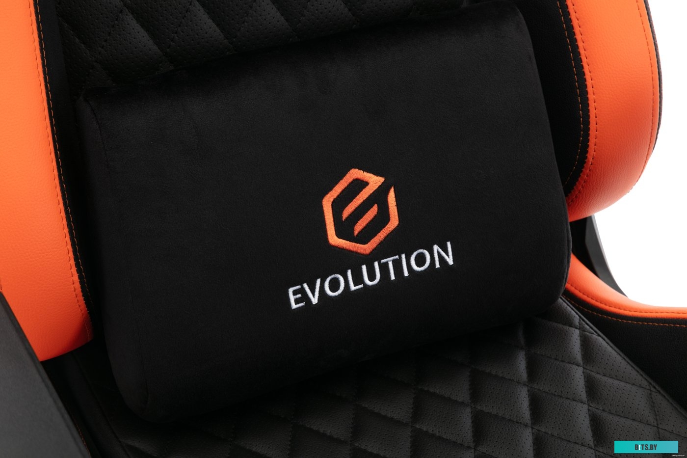 Офисное кресло Evolution Omega (черный/оранжевый)