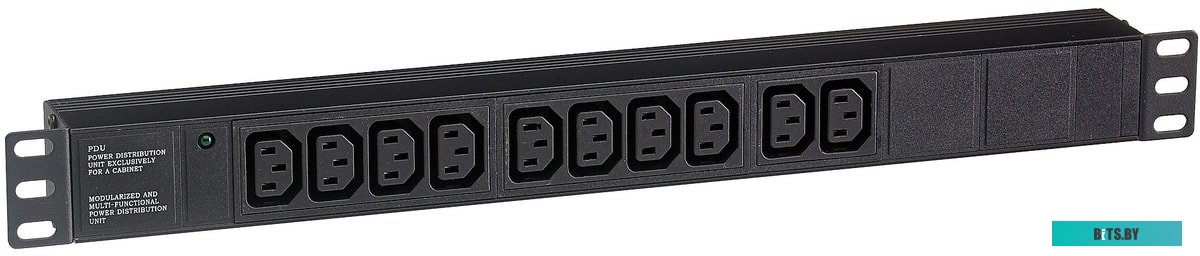 Блок розеток ExeGate ServerPro PDU-19H003 Al-10C13-C14 <EX280861RUS>