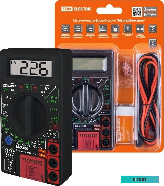 Мультиметр TDM Electric М-7300 <SQ1005-0010>