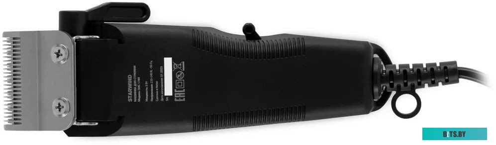 SHC 1788 Машинка для стрижки Starwind SHC 1788 черный/серый 8Вт (насадок в компл:4шт)