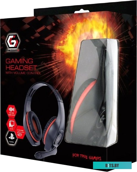 Наушники (Гарнитура) Gembird GHS-05-R
