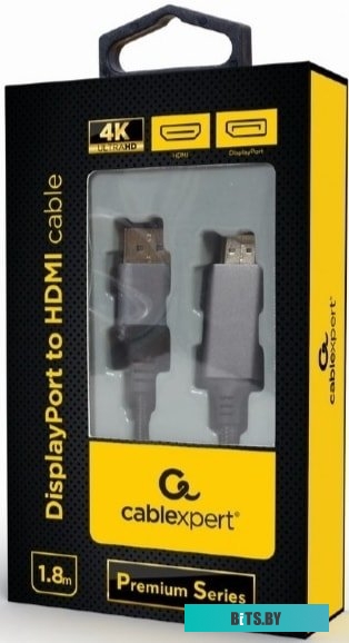 Кабель Cablexpert CC-DP-HDMI-4K-6
