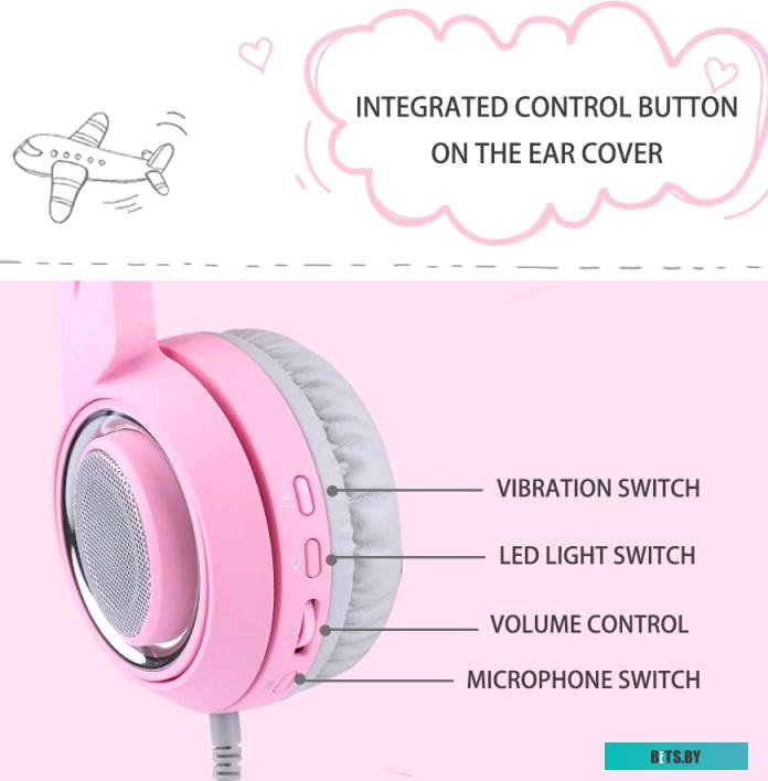 Наушники Somic G951 Pink <G9517P>