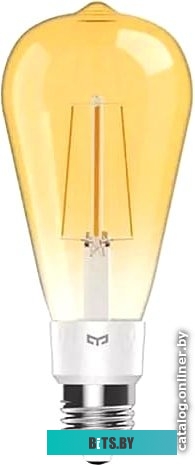 Светодиодная лампа Yeelight Smart LED Filament Bulb ST64 YLDP23YL E27 6 Вт 2700K