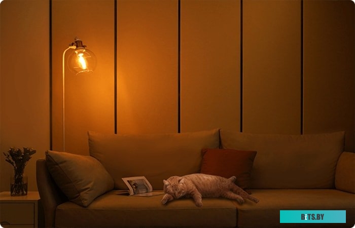 Светодиодная лампа Yeelight Smart LED Filament Bulb ST64 YLDP23YL E27 6 Вт 2700K