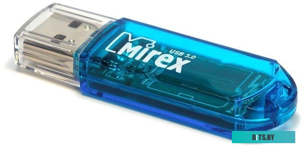 USB накопитель (Флешка) Mirex Elf USB 3.0 128GB (синий) <13600-FM3BE128>