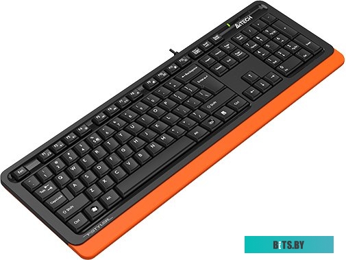 Клавиатура A4Tech Fstyler FKS10 (черный/оранжевый)