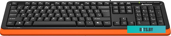Клавиатура A4Tech Fstyler FKS10 (черный/оранжевый)