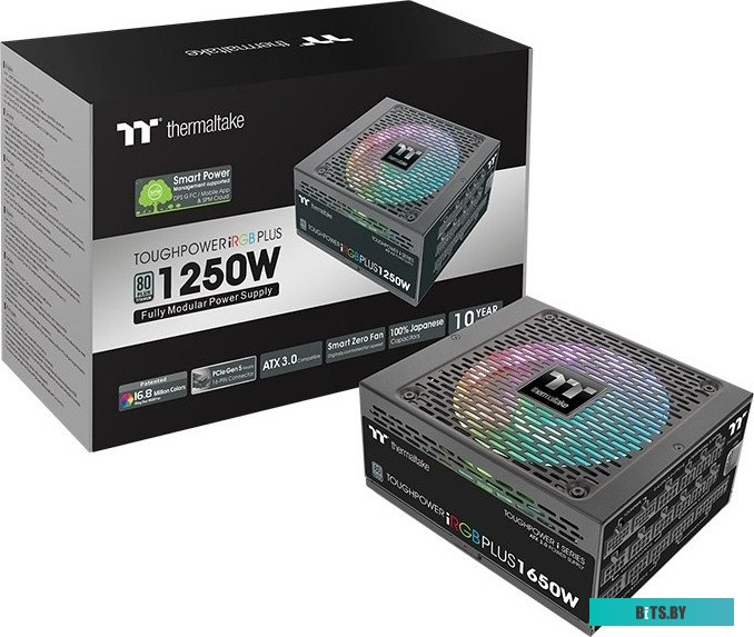 Блок питания Thermaltake Toughpower iRGB PLUS 1200W Platinum TT Premium Edition