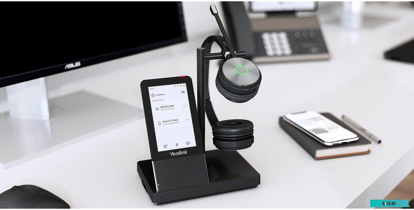 Наушники (Гарнитура) Yealink WH66 Dual UC