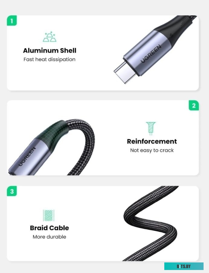 Кабель Ugreen US355-80150