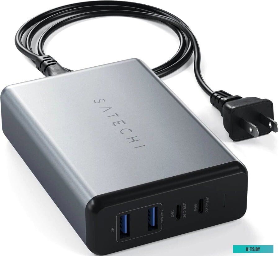 Сетевое зарядное Satechi 108W Pro Type-C PD Desktop Charger (американская вилка) <ST-TC108WM>