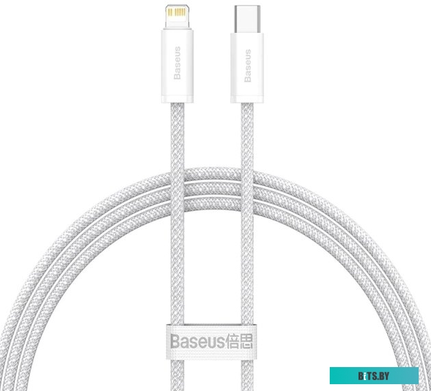 Кабель Baseus Lightning - USB Type-C CALD000002 (1 м, белый)