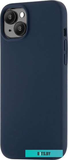 Чехол для iPhone 15 Plus uBear Touch Mag (темно-синий)