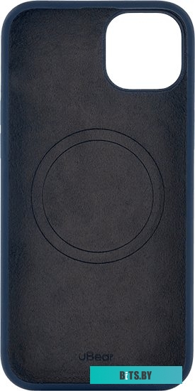 Чехол для iPhone 15 Plus uBear Touch Mag (темно-синий)