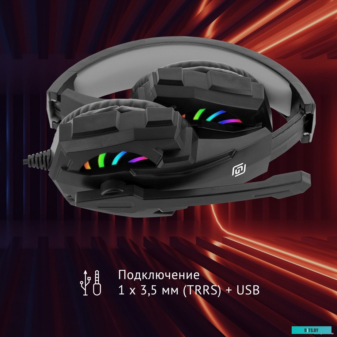 Наушники Оклик HS-L355G 1939807