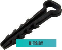 Дюбель-хомут TDM SQ0539-0034 (100шт, черный)