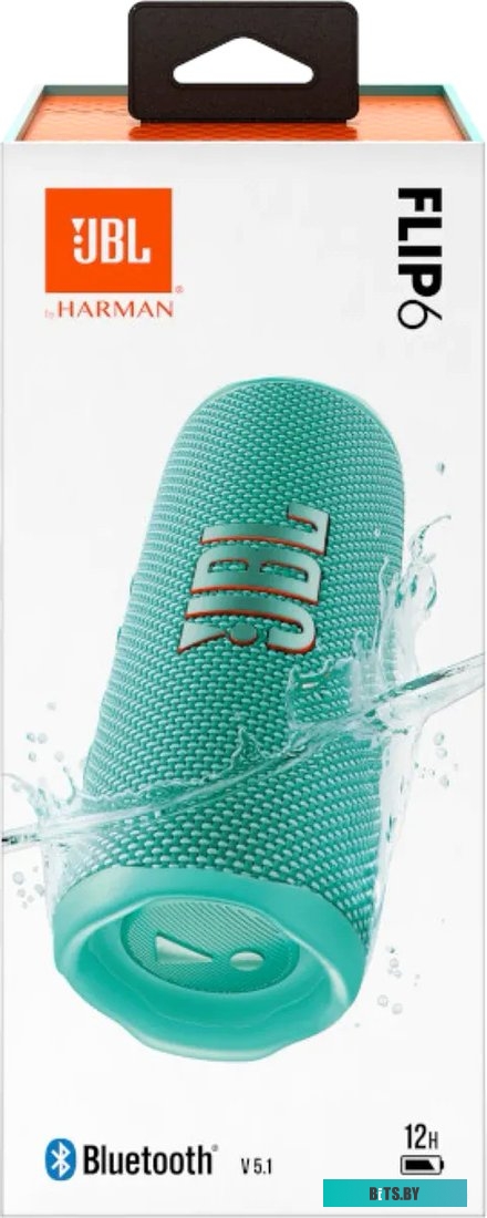 Беспроводная колонка JBL Flip 6 (бирюзовый)