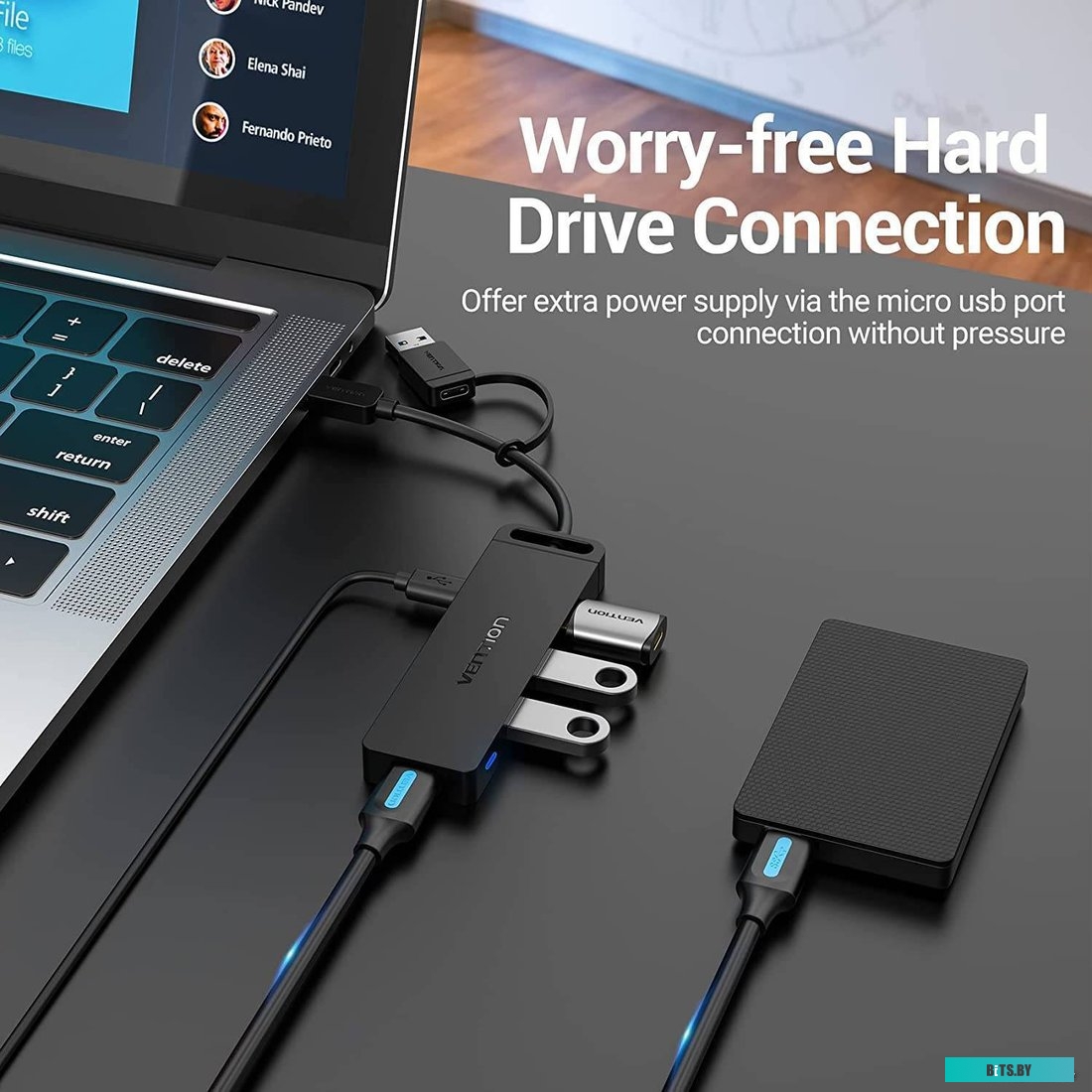 USB-хаб Vention CHTBB