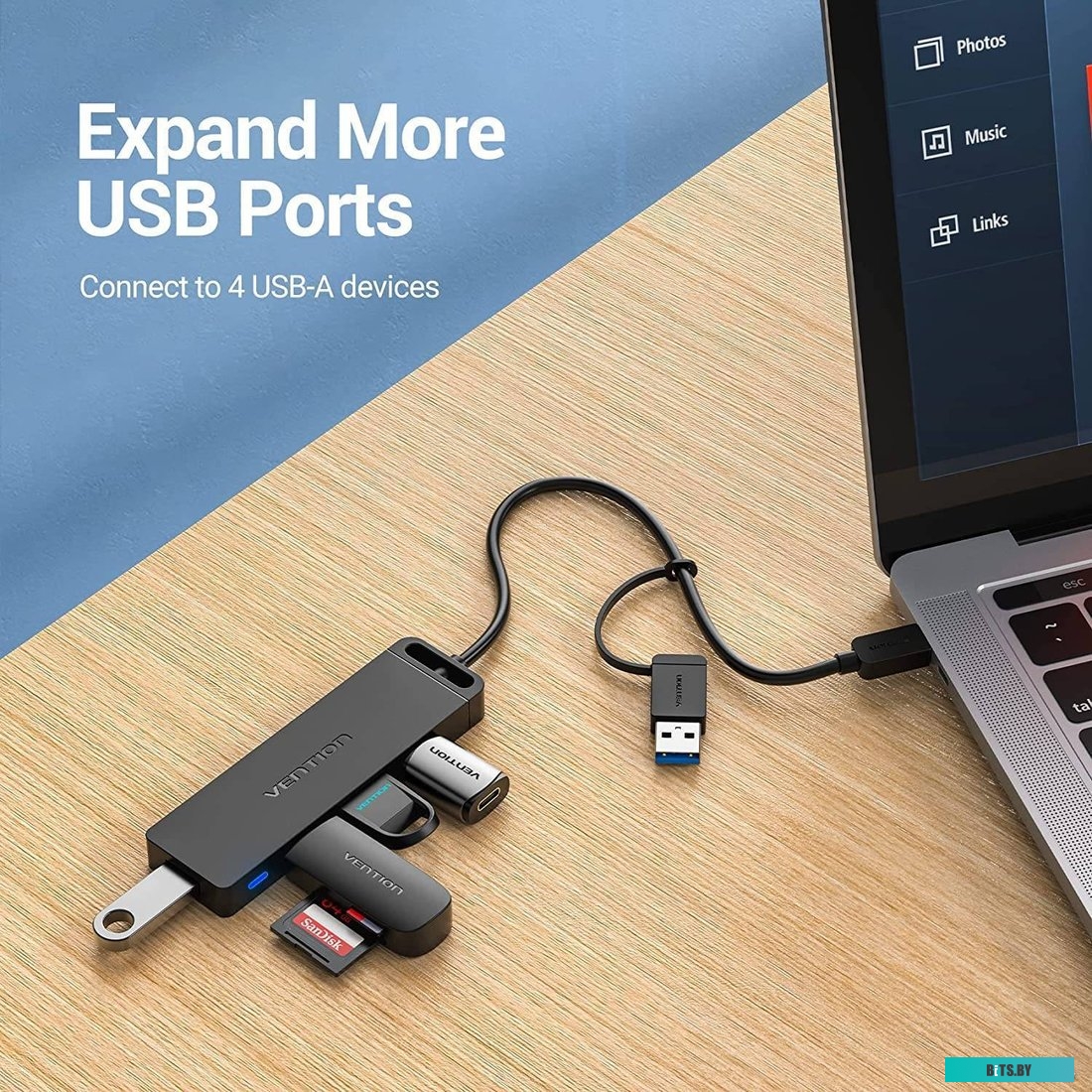 USB-хаб Vention CHTBB