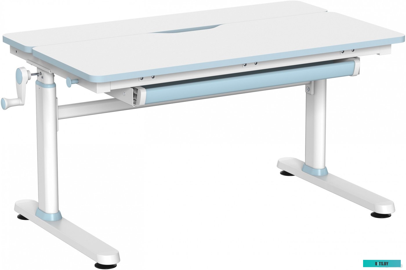 CS-KD01-LBL Стол детский Cactus CS-KD01-LBL столешница МДФ голубой 100x80x60см