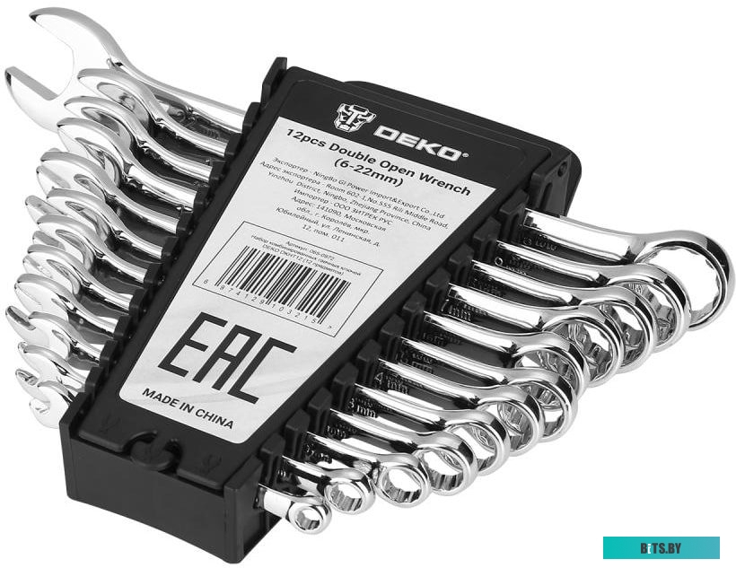 Набор ключей Deko DKHT12 (12 предметов) <065-0972>