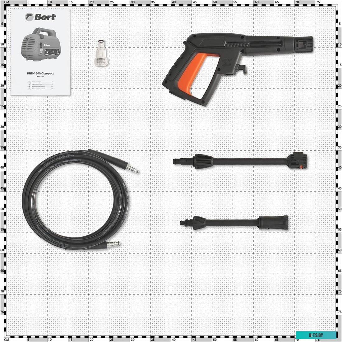 93415742 Мойка высокого давления Bort BHR-1600-COMPACT [93415742]