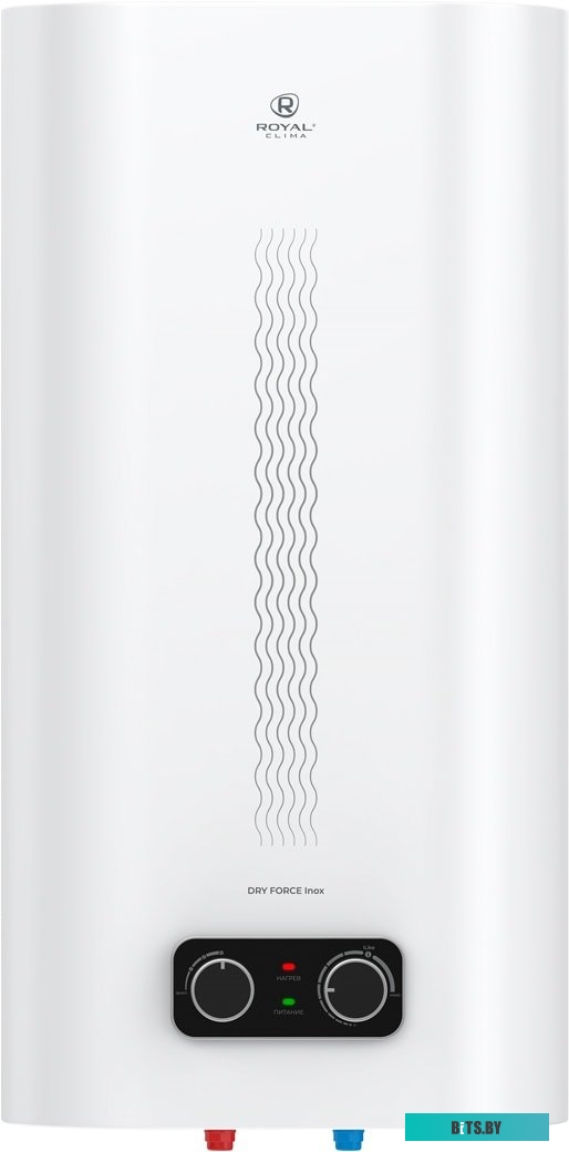 RWH-DF80-FS Водонагреватель Royal Clima RWH-DF80-FS,  накопительный,  2кВт,  80л,  белый