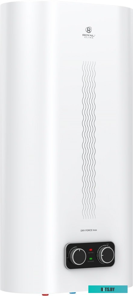 RWH-DF80-FS Водонагреватель Royal Clima RWH-DF80-FS,  накопительный,  2кВт,  80л,  белый