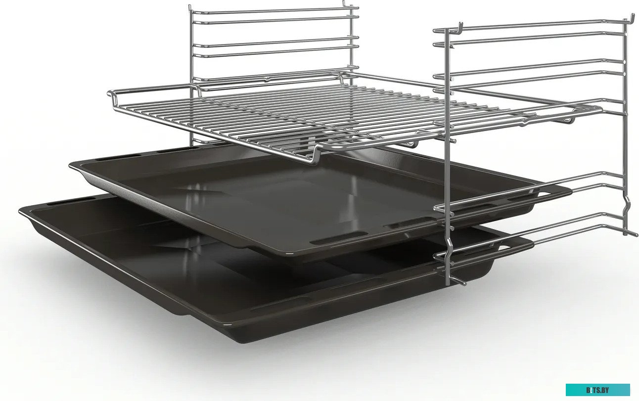 HBF113BR0Q Serie 2, духовой шкаф,нержавеющая сталь,светодиодный дисплей. класс энергоэффективности А, 5 режимов, 66 литров, сделано в Турции