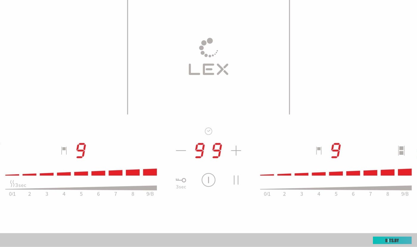 CHPE000015 Индукционная варочная поверхность Lex EVH 640A BL черный