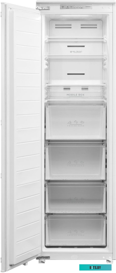 KSFI 1795 Встраиваемая морозильная камера KORTING/ Встраиваемая морозильная камера KORTING, электронное управление, объем 212 л, NoFrost, лоток для ль